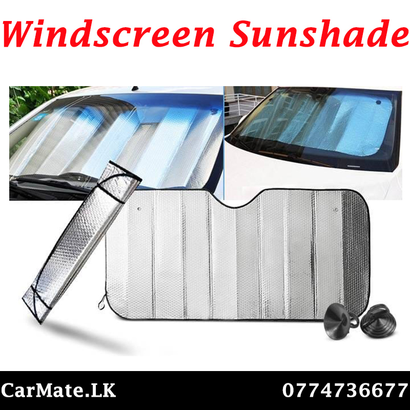 EcoNour Custom Fit Windshield Sunshade For Toyota RAV4 (2019-2024) - 240T Polyester, UV & Heat Protection